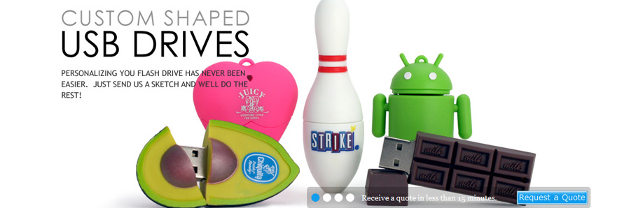 Web Design & Development for USB Memory Direct